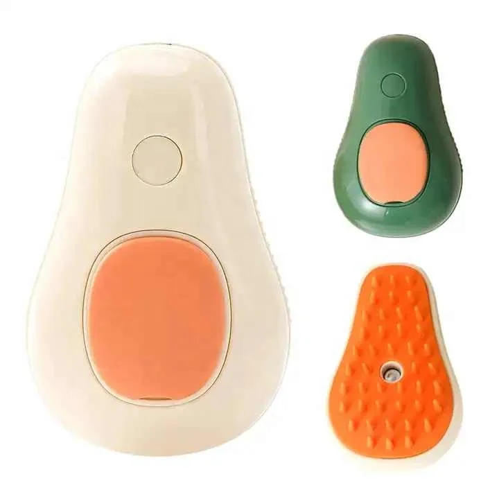 2024 Original Design Self Cleaning Electric Pet Bath Shower Brush Cat Hair Removal