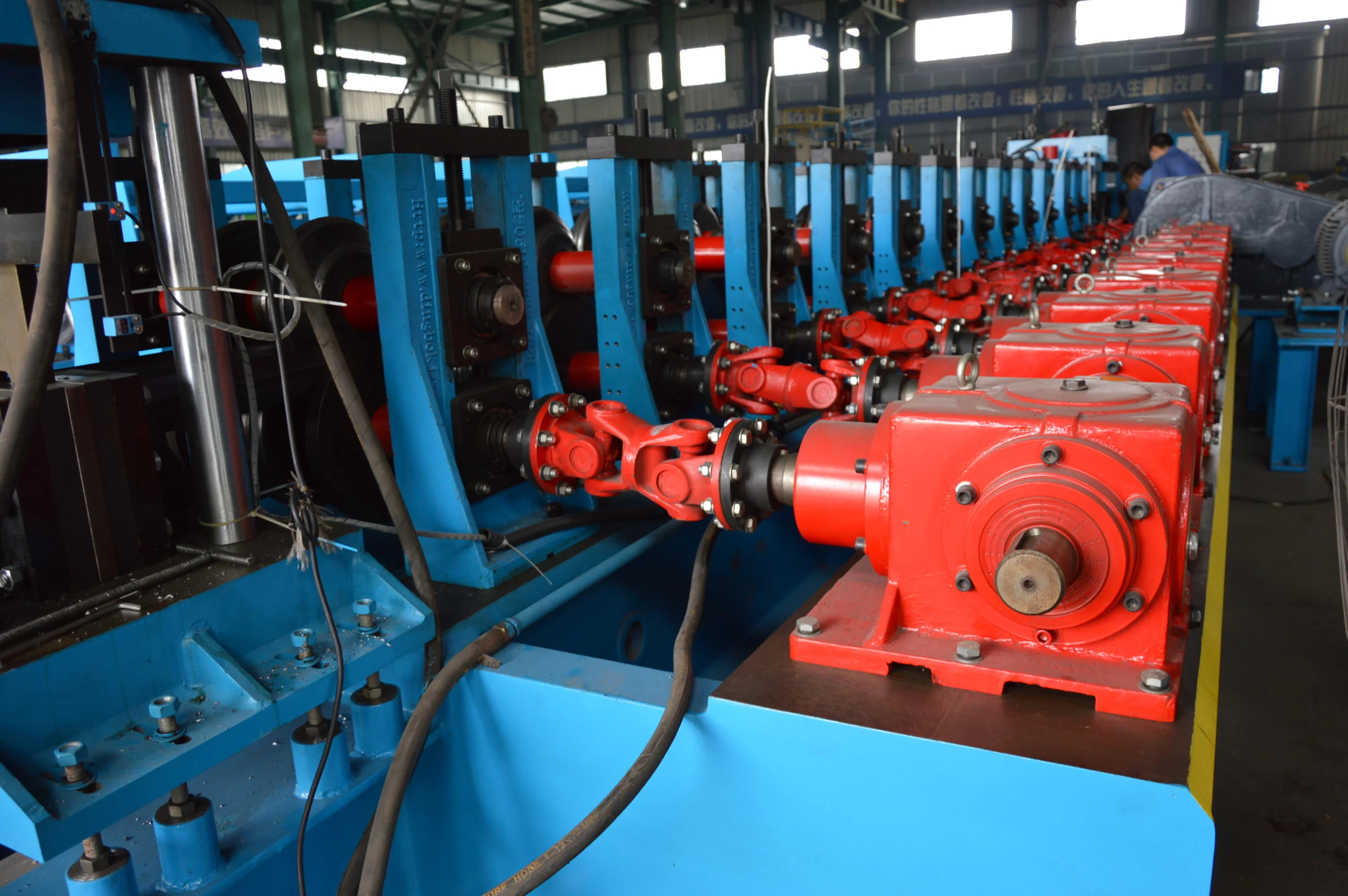 Hot sale High Grade Highway metal Crash Barrier Making Machine