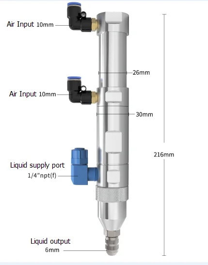 Large Flow Silica Gel Dispensing Valve/Cylinder Return Suction Valve