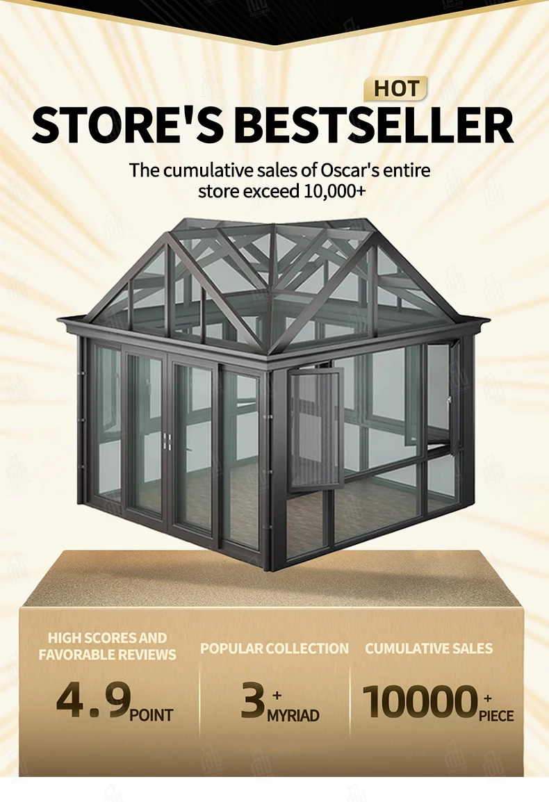 Floor-to-Ceiling Aluminum Alloy Sunroom Design