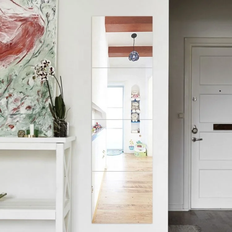 Factory Direct Supply Modern Interior Living Room Decoration square custom wall mirror espejos decorativos