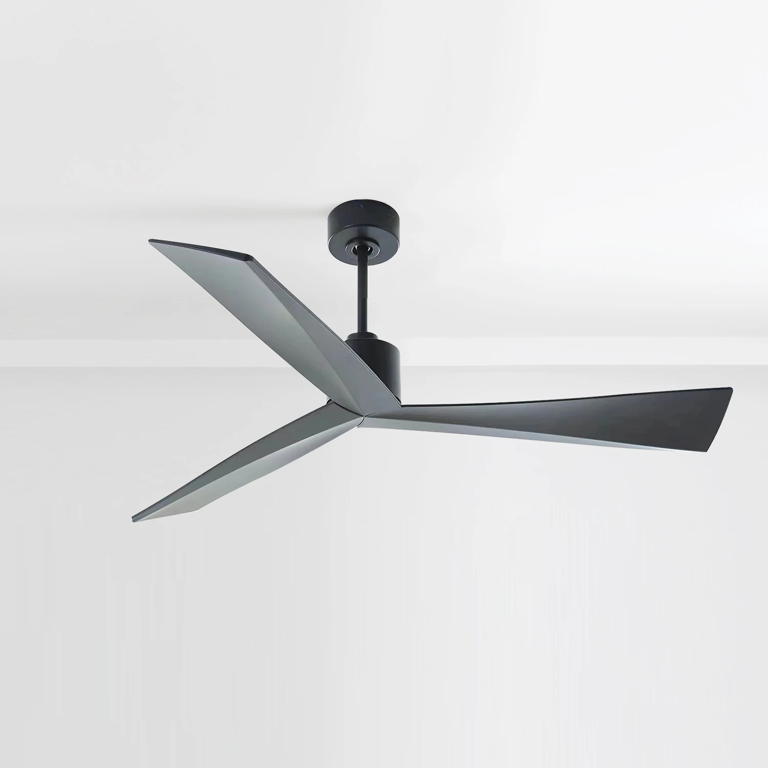 Modern 52-Inch Ceiling Fan with Solid Wood Blade and Remote Control for Household Fan Ceiling
