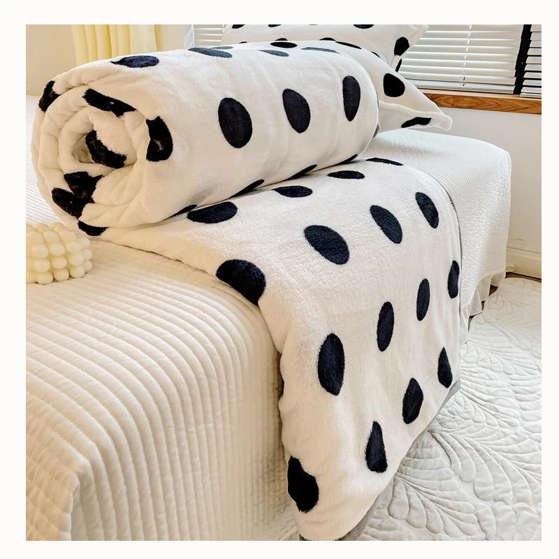 Новое Флисовое одеяло с принтом облака норки двустороннее мягкое одеяло домашнее незаменимое одеяло