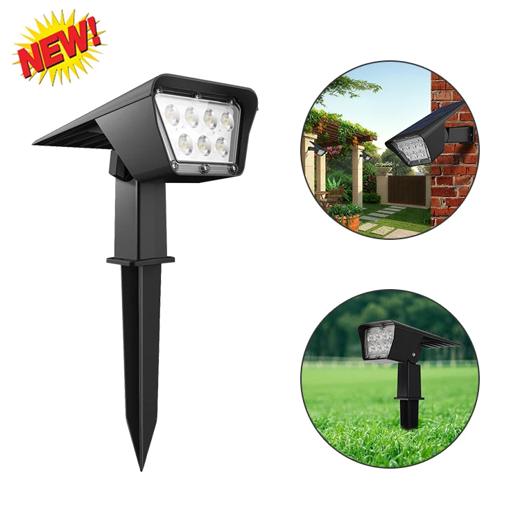 Солнечная лампа 2-сторонняя наружная светодиодная