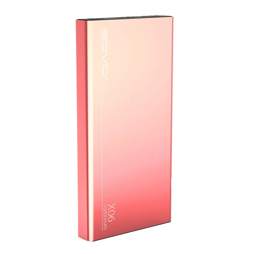 2021 newest technology consumer electronics 10000mah  power banks with dual way input
