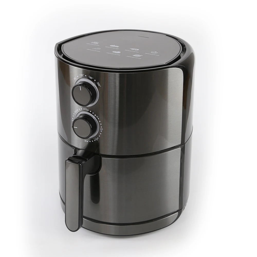 Home Kitchen Colorful Large 5L Frying Pans Best No Oil Air Fryer