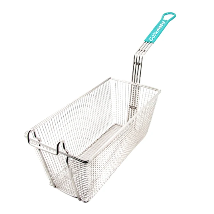 
Perfect Size For Mesh Baskets China Manufacture Non-Stick Chef Deep Fryer Basket 