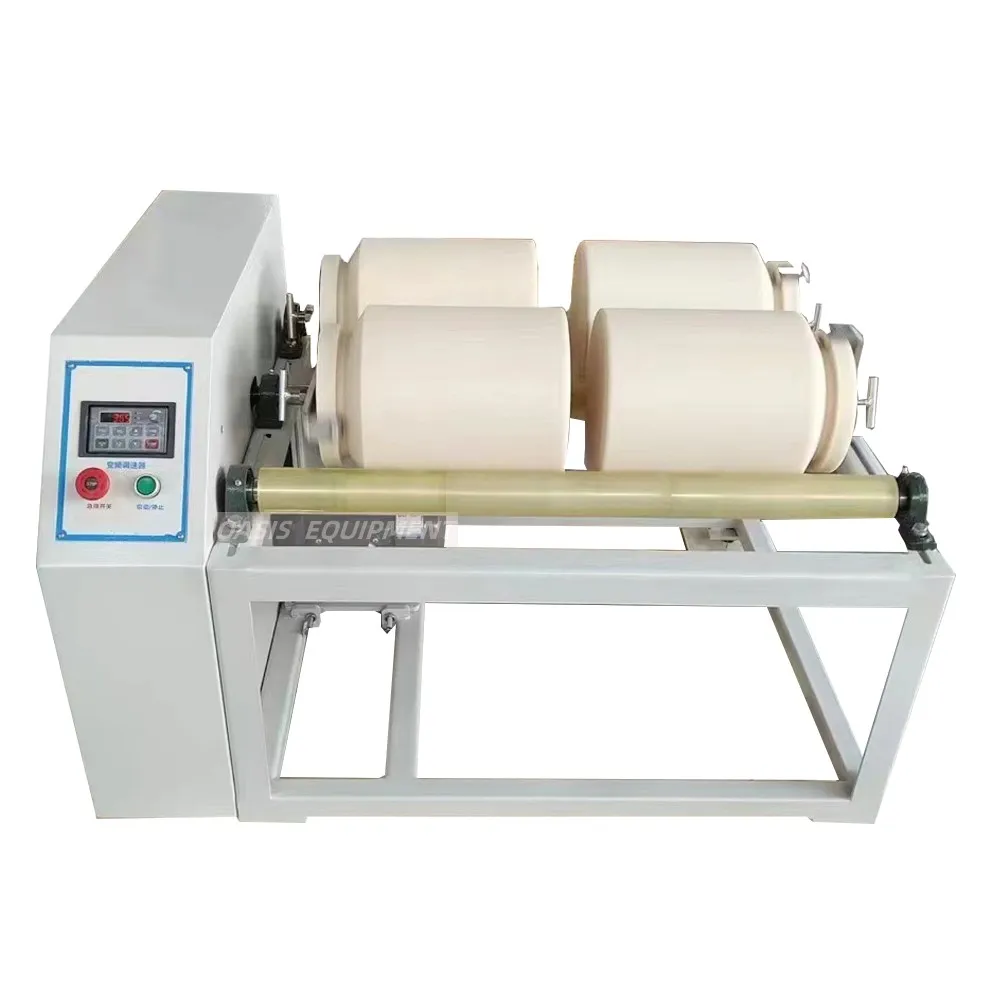 Laboratory Jar Mill for Mineral/Chemical/Ore Powder Micron Grinding Roller Ball Mill 5-20L for Lab