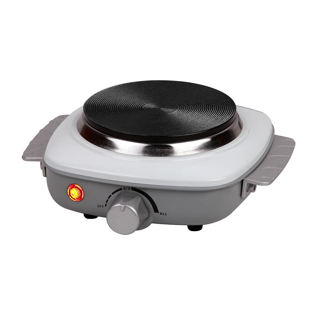 SS304 спиральная красная квадратная варочная панель портативная инфракрасная горячая плита для приготовления