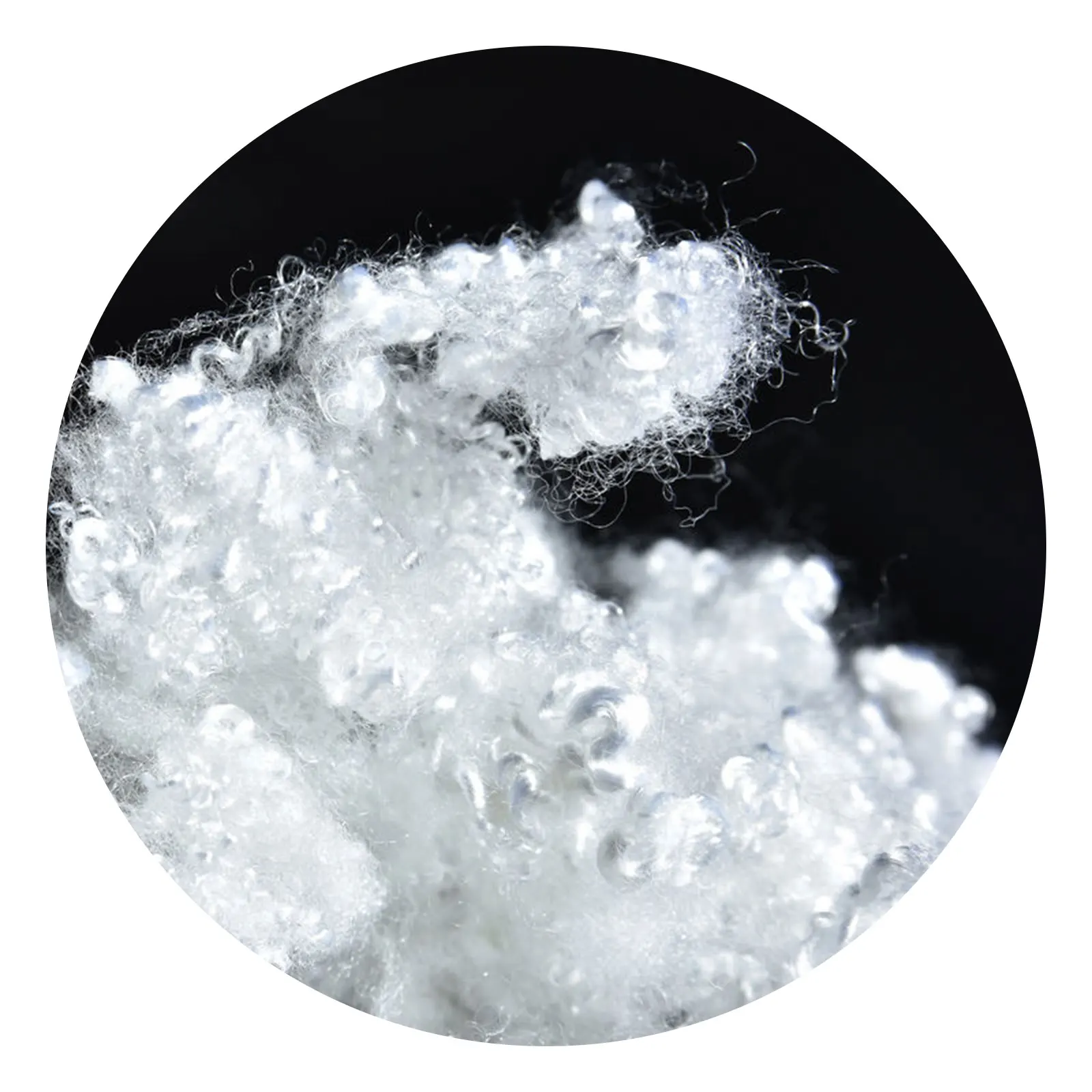 Polyester Fiber Siliconized Polyester Fibre Silicone Polyester Fiber Manufacturer