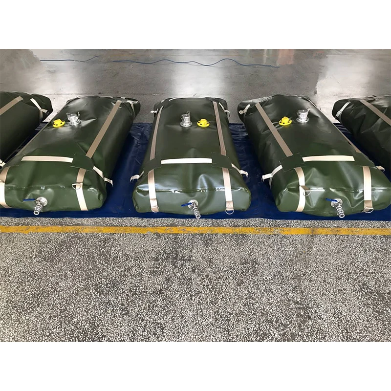 Convenient Above Ground Water Tanks Edible Oil Diesel Fuel Cryogenic Fiber PVC tarpaulin Storage Tank 20000L