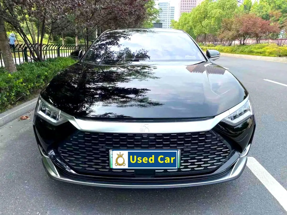 China luxury sedan byd han with high speed Electric vehicle fast charging Good look family used long range NEDC 605km ev