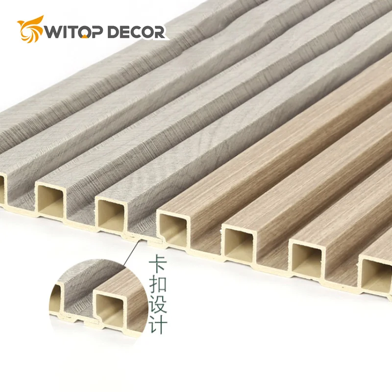Ready To Ship Fence Decorativo Standing Water-proof Madera Para Pared Clad Wpc Wall Panel For Building Materials
