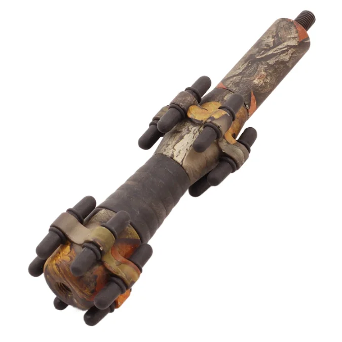 Factory Bow and Arrow Vibration Absorber Archery Camouflage Hunting Shooting Bow Stabilizer for Archery equipment