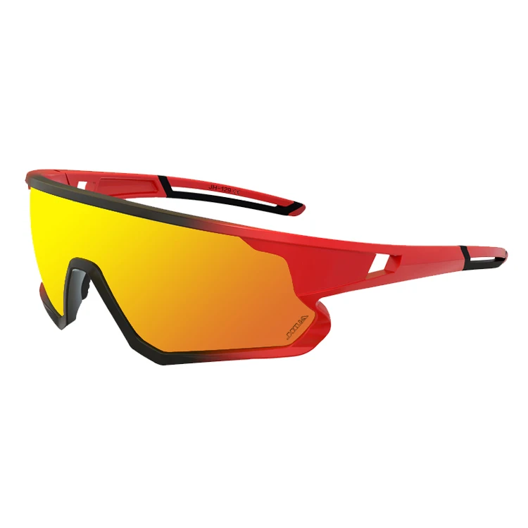 Factory customized Color fashion TR90 frame sunglasses sport motocross goggles