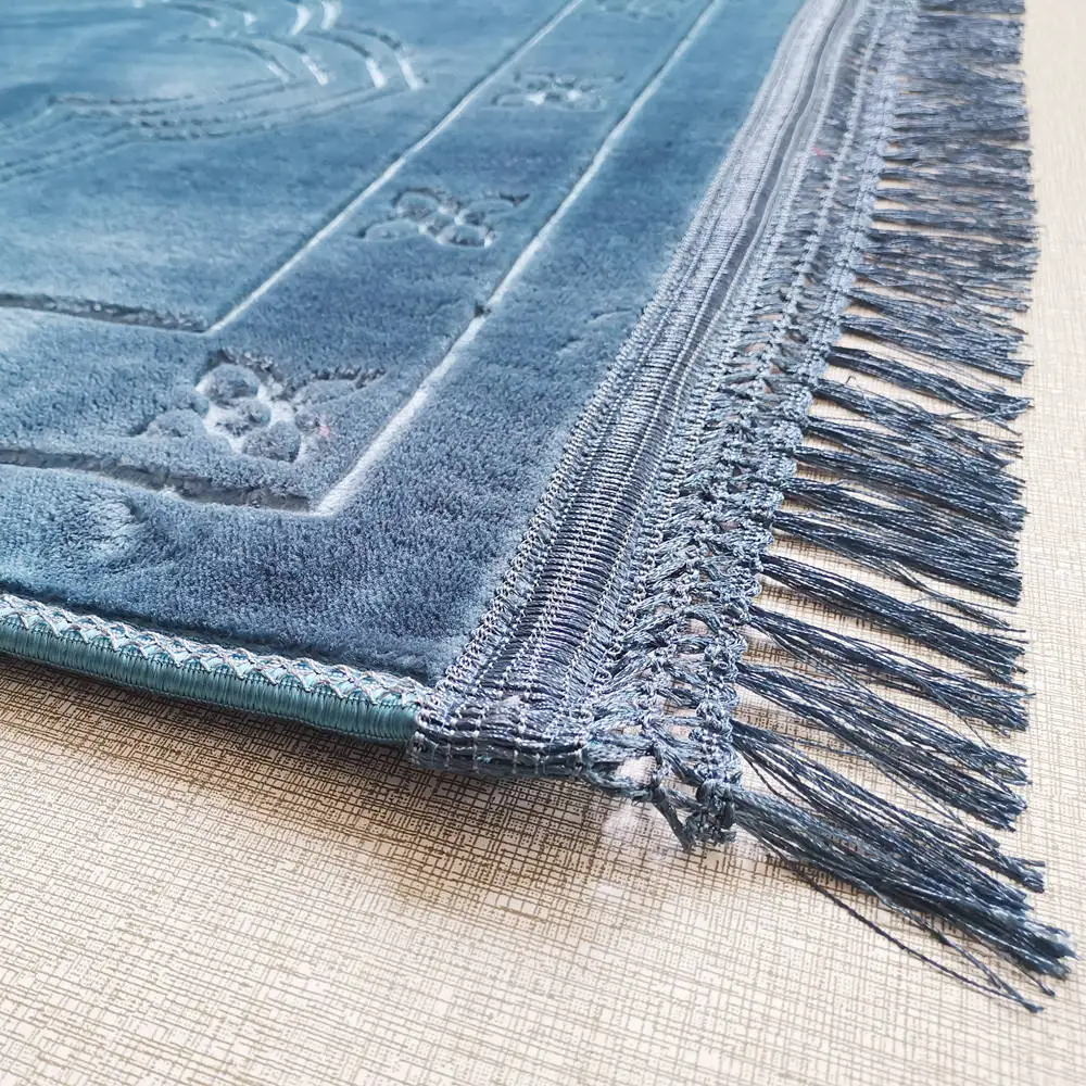 Whosale  Customized Islamic Travel Mat Islamic Gifts Muslim prayer mat mosque rug muslim rascher prayer mat carpet