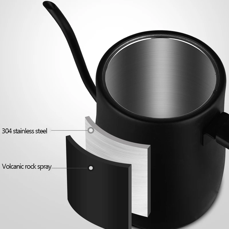 Manufacturer 110v/220v Electric Coffee Pot Water Temperature-control Heating Stainless Steel Gooseneck Teapot Electric Kettle