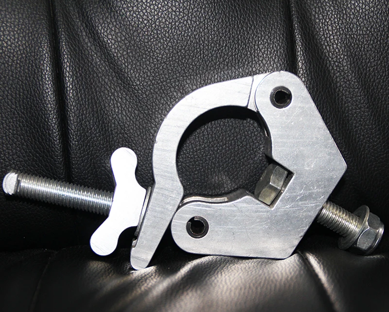 2 Inch Truss Bracket Hook Clamp for DJ Projector Par Spotlight Moving Head Light Pole Mount Stage Lighting O-Clamp Mounting