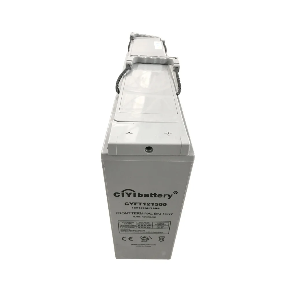 26 Years  Quality Sealed MF Telecom Battery Front Terminal Battery 12V 150AH