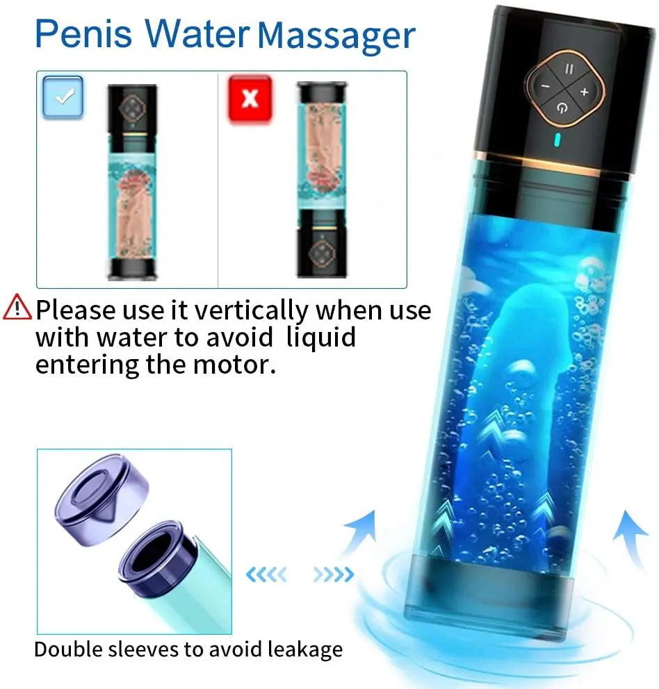 Penis Training Pump Of AI Chip Induction for man enlargement  Exercise persistence for male penis Adult sex toys for man