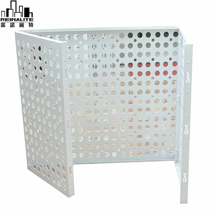 Декоративная крышка для вентиляционного отверстия, наружный алюминиевый кондиционер с металлическим покрытием