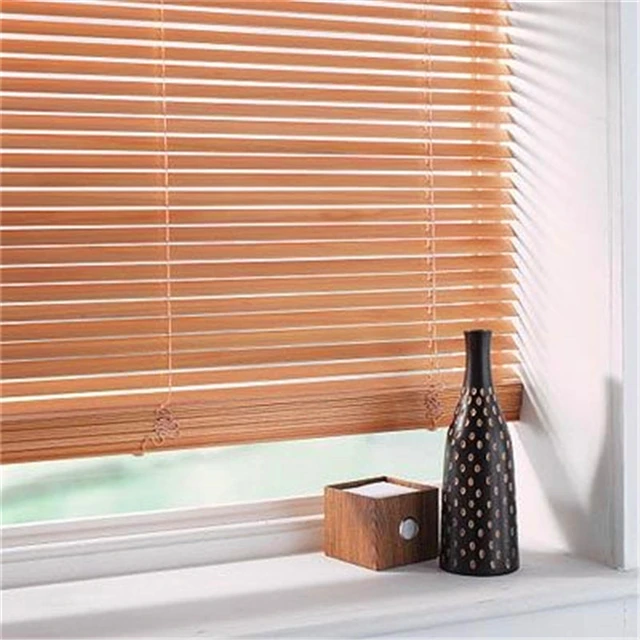 35mm slat Basswood boutique  venetian blinds