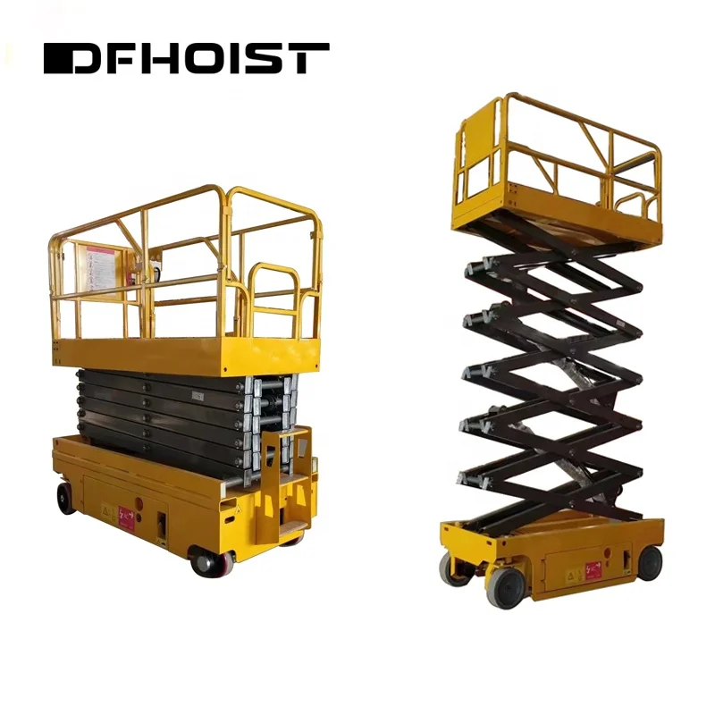 DFhoist China Manufacture 14M Single Person Hydraulic Lift