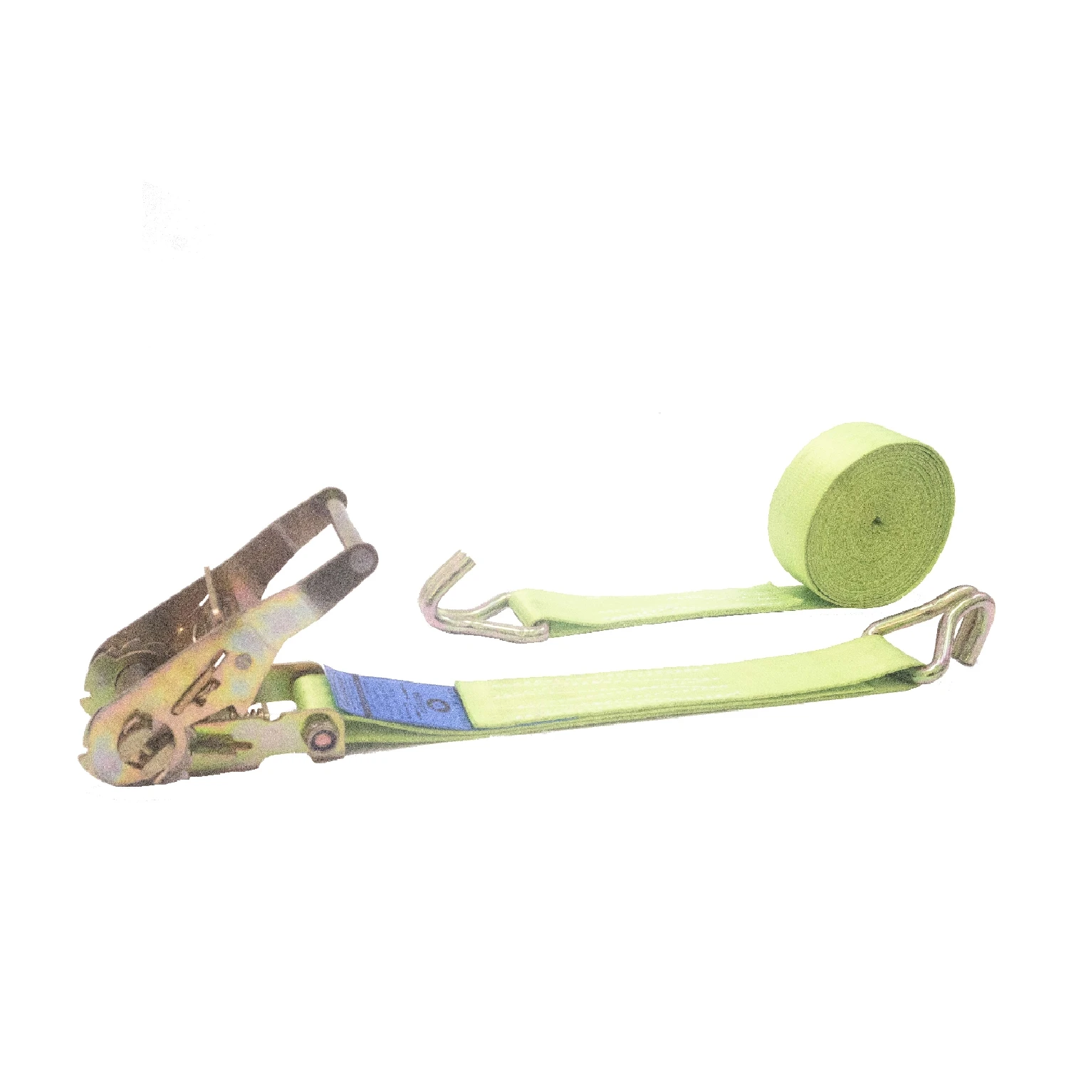 High Quality 25mm 38mm 50mm Width Polyester Rachet Tie down Strap Size Cargo Lashing Strap