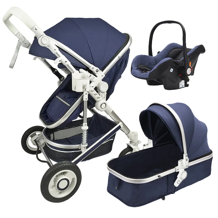 Hot sale baby carriage 3 in 1 multi-functional baby stroller