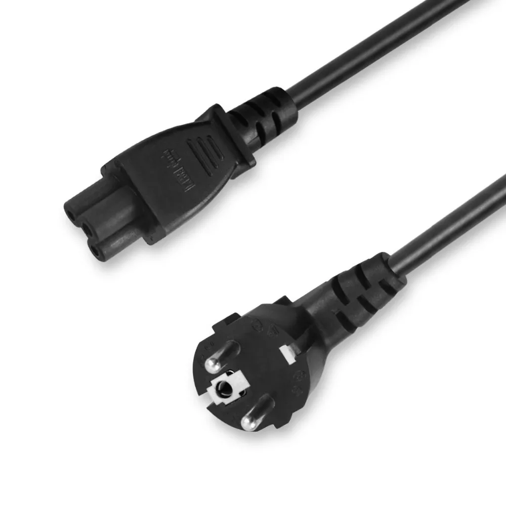 VDE Certification AC Waterproof Europe EU 2 Prong 3 Prong Power Cord IEC C5 16 A 250V with Outdoor Extension Cable
