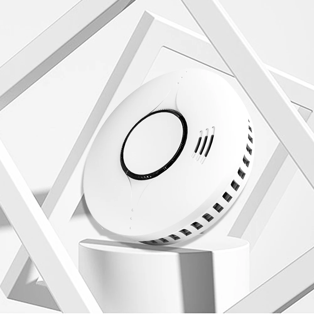 Fire Smoke Detector Alarm Wireless Heat Detector Smoke And Carbon Monoxide DetectorCombination (1 Set Contains 6 Pc)