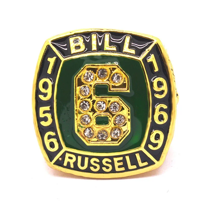 Custom rings can be designed for free Bill Russell Boston Celtics Basketball World Championship ring