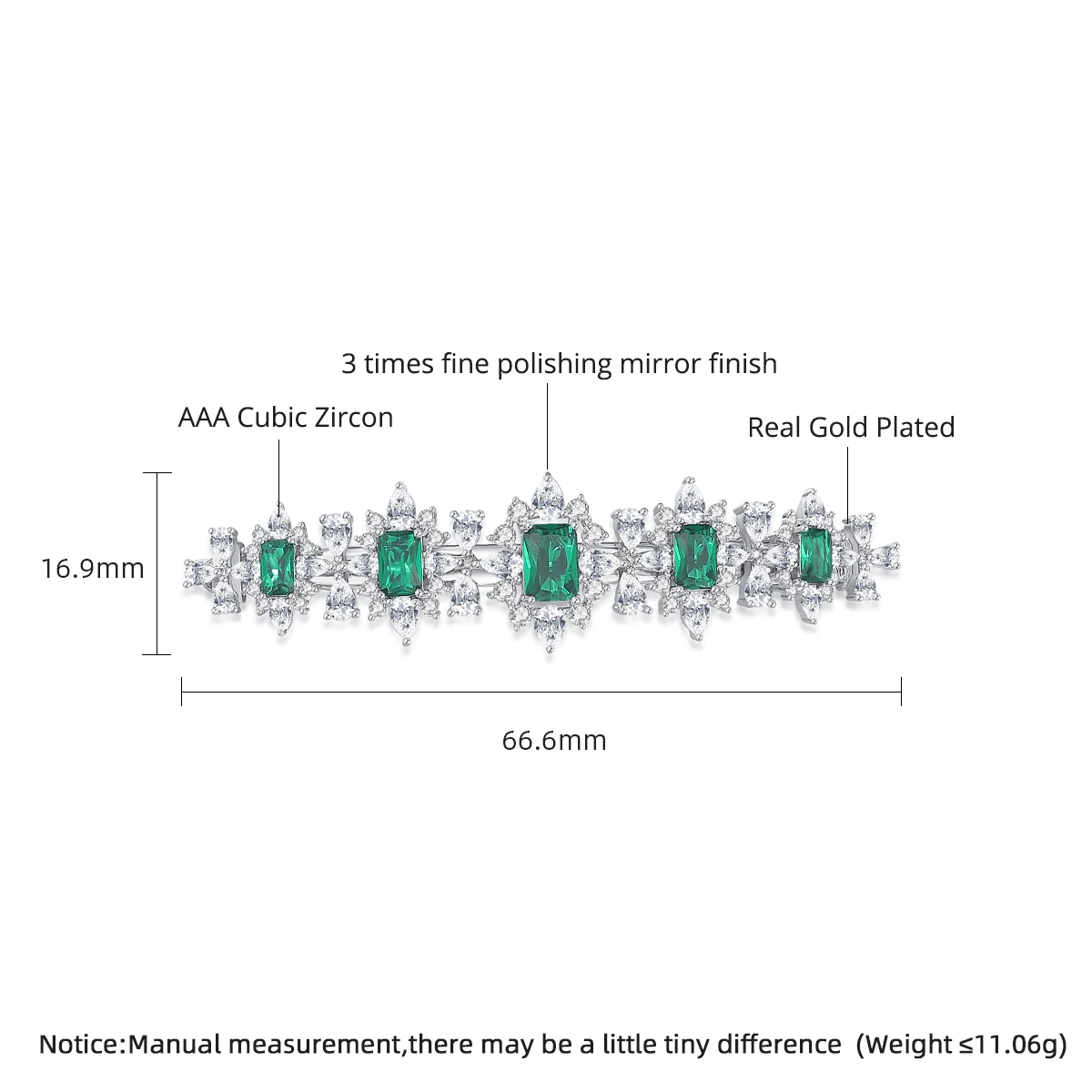 LUOTEEMI Popular Design Metal Bridal Accessory Jewelry Colorful Korean Flower Clip for Girl Wedding Hair Pin