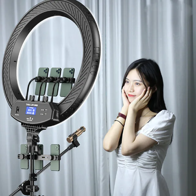 Selfie Foldable Makeup 6Inch 10 Inch Led Ring Tik Tok Rings With Tripod ring light 18 inch led