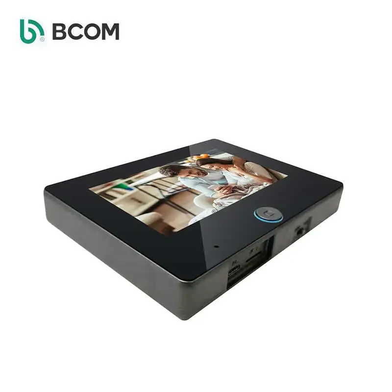 Wireless tuya video doorbell digital door viewer wifi peephole suitable for hotels/ houses