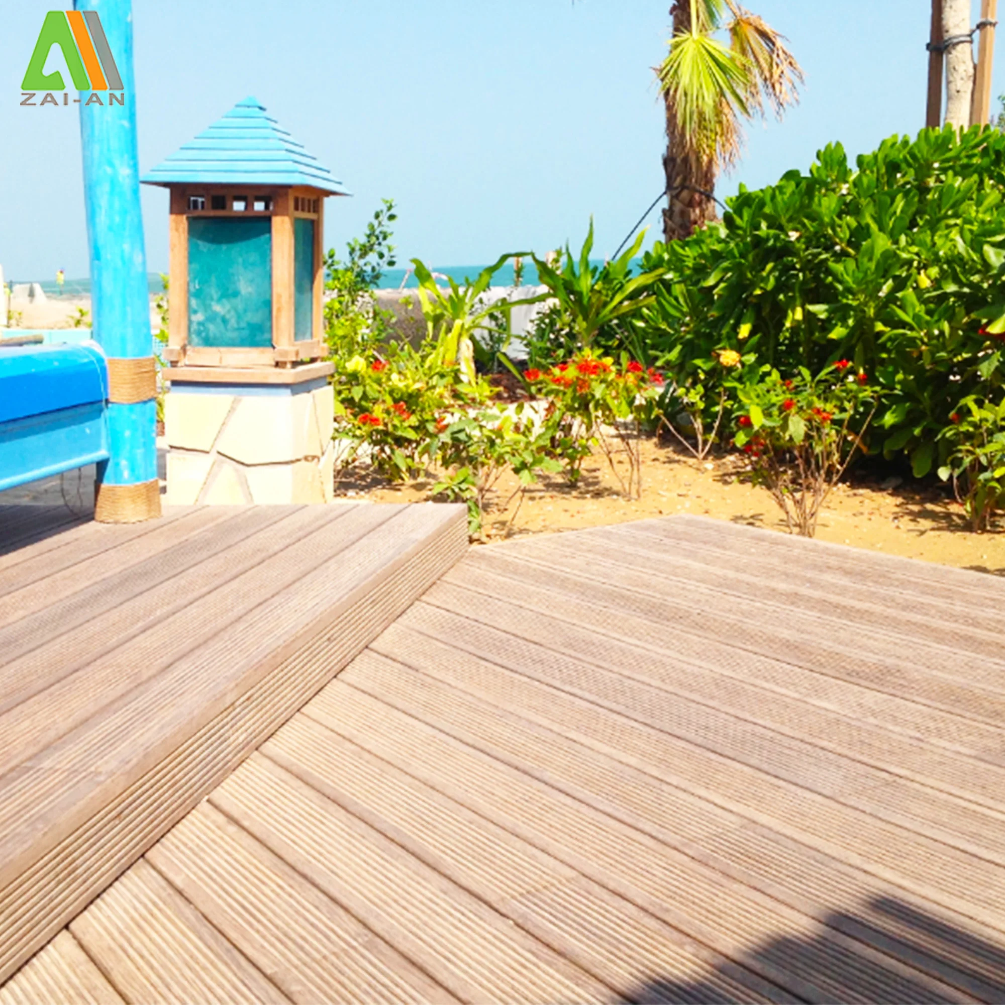 UV Resistance Strand Woven Waterproof Terrace Floor Bamboo Decking Boards