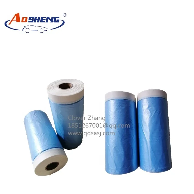 Roller Masker DIY Pre-Taped Plastic Film