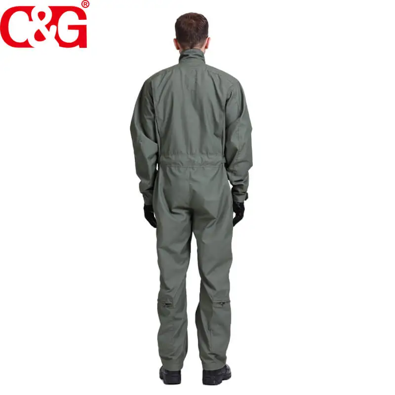 Nomex Fighter Pilot Uniform Olive Green Pilot Overalls Flight Suit
