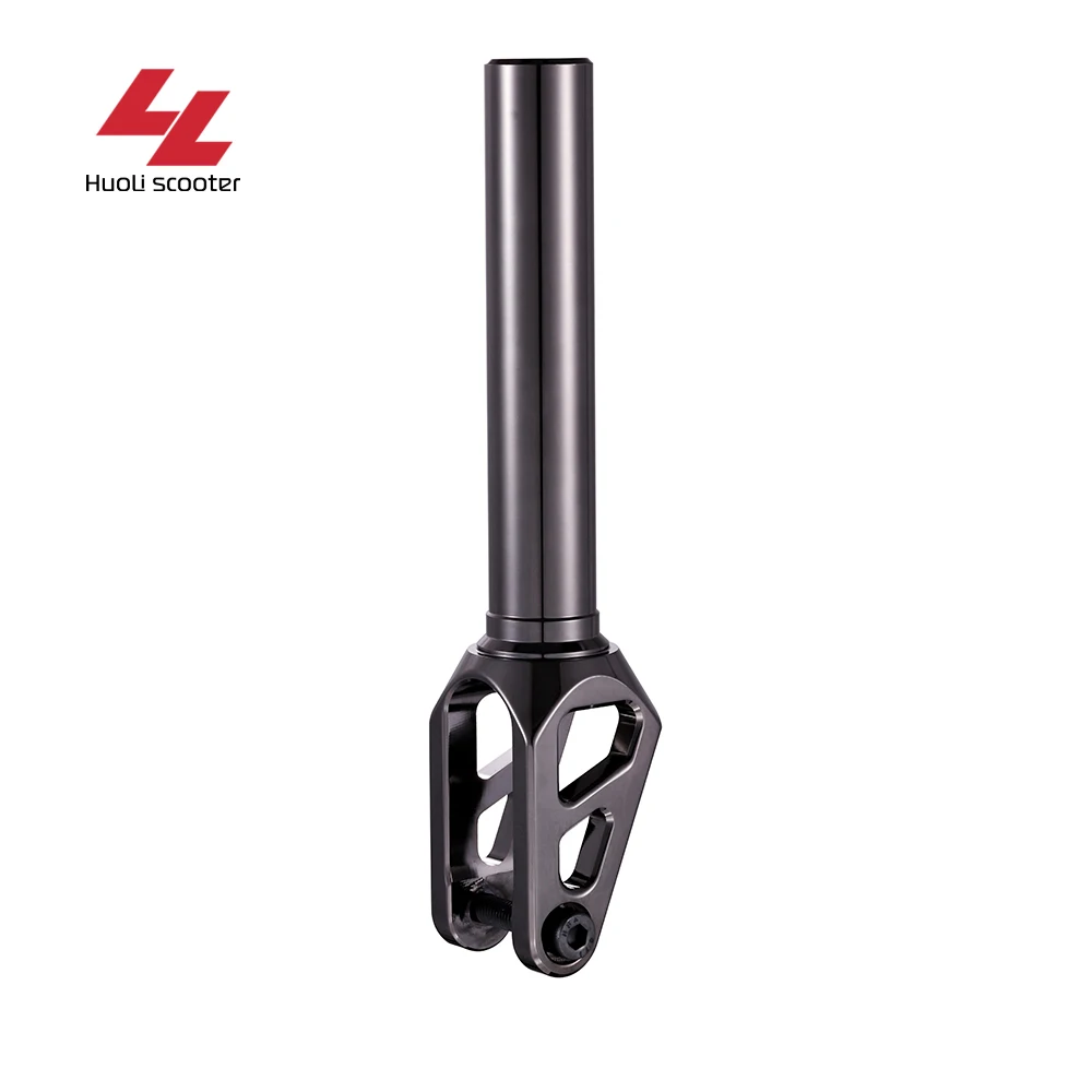 Blue Gold Polished Chrome HIC SCS IHC Light Weight CNC Machining Neo Chrome Parts  Oversized Limit Pro Stunt Scooter Fork