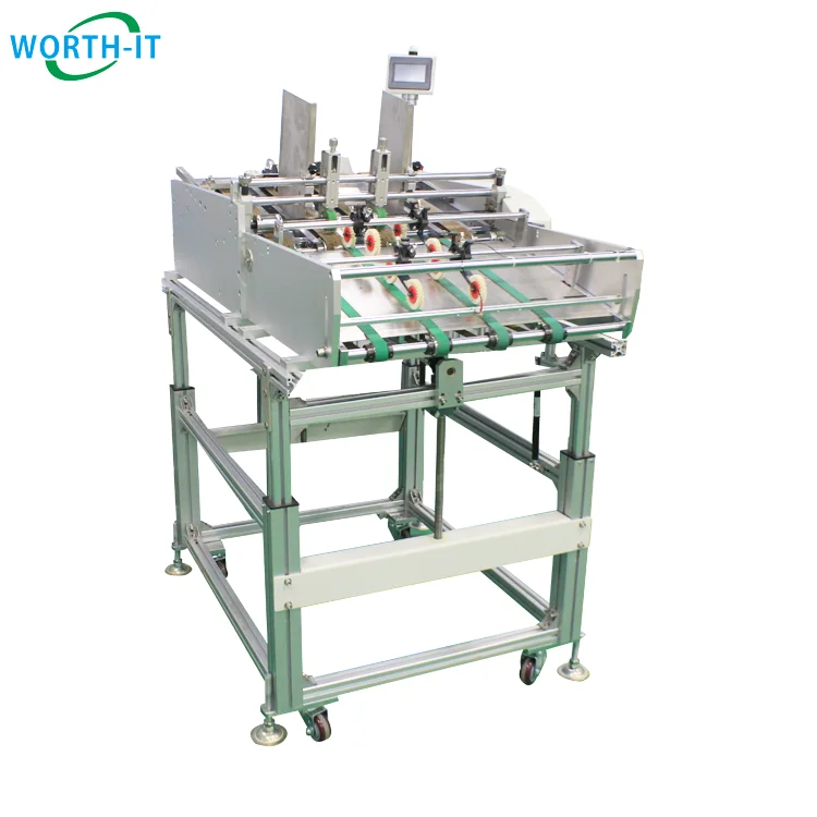 Manufacturing Auxiliary packaging equipment automatic FC-600 friction cards collator paper feeder machine