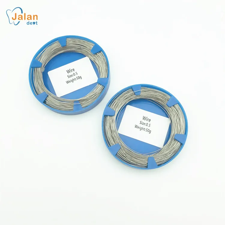 New Product Dental Orthodontic Ligature Wire 50G Dental Stainless Steel Wire