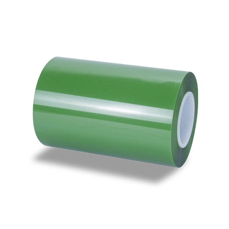 PET high temperature tape Green circuit board electroplating paint acid and alkali resistant single side silicone tape