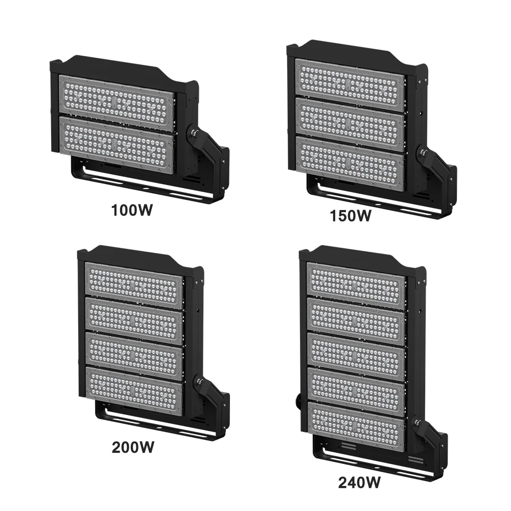 Factory Made 100W 150W 200W 240W lighting led reflector cast light floodlight led stadium flood light LED