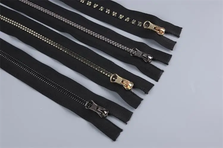 Top Quality 5# Dual Waterproof Resin Zipper Making Machine For Textile Bag Garment