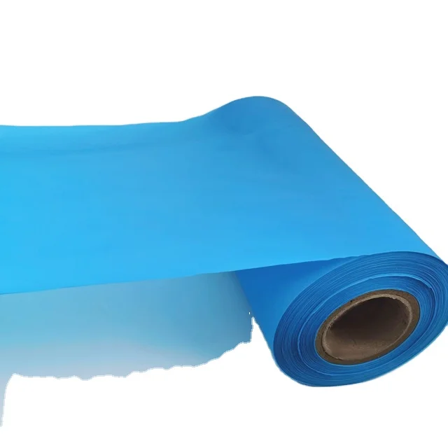 Factory Hot Sell Waterproof Embossed Antislip Raw Material Embossed Cpe Film For Making Peva Tape