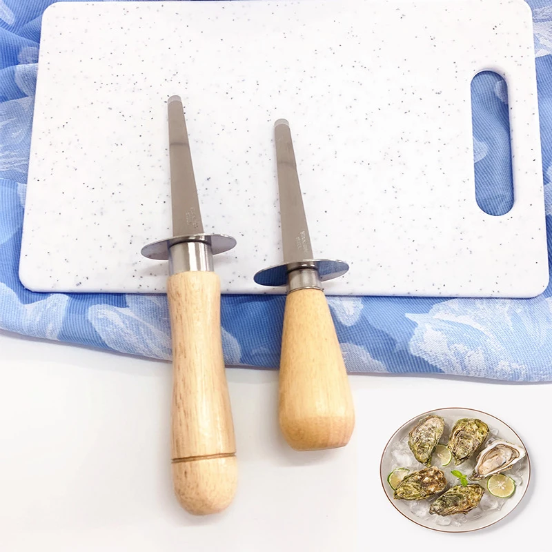 Профессиональные открытые аксессуары для морепродуктов из нержавеющей стали 2cr13 нож устриц инструмент