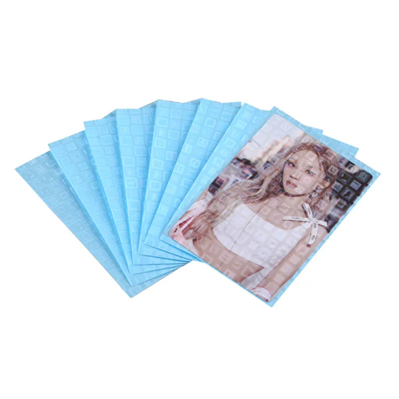 6 видов цветов новый выпуск модные голографические рукава для фотокарт 1000 шт. Премиум матовая спина голографический стиль KPOP в наличии