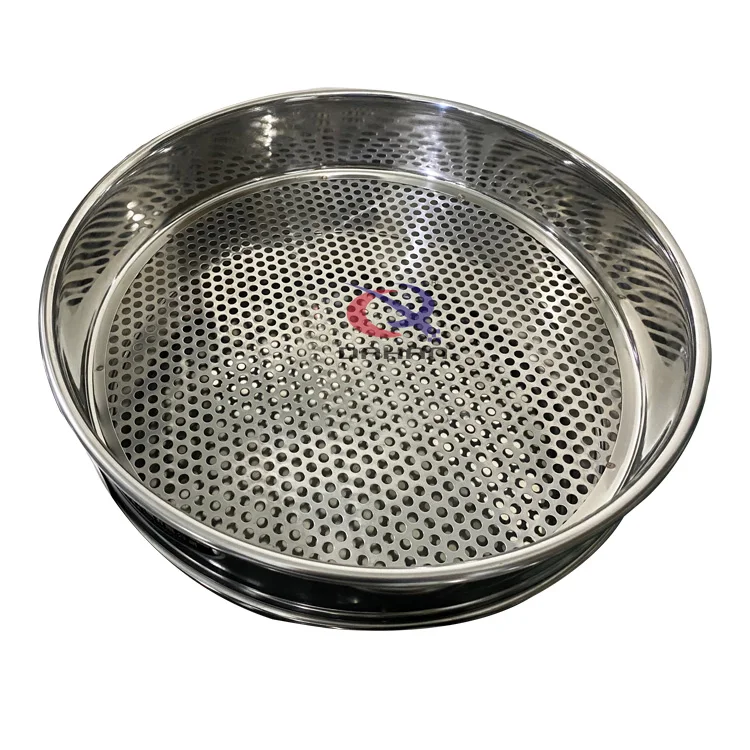 Quality Inspection Manual Filtering Screening Lab Test Soil Shaker Screen Analysis Test Sieve