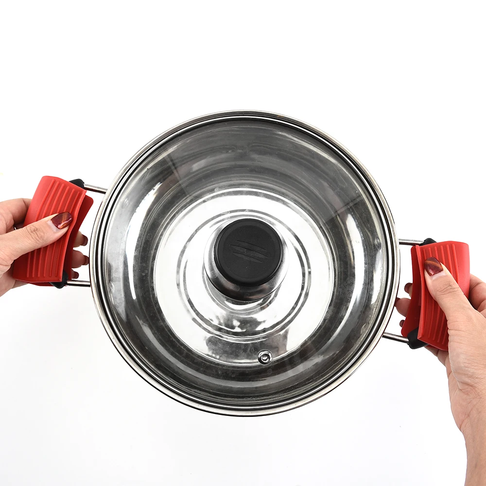 Factory Tik  Tok Hot Selling Factory Heat Insulation pot handle silicone Mini Oven Gloves