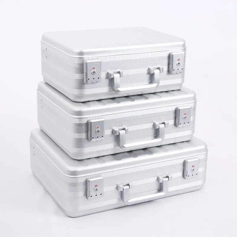 Professional Design Aluminum Medical Equipment Case Aluminum Tool Box Case Medical Briefcase Metal Briefcase
